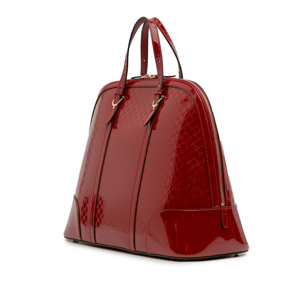 Pre-Loved Gucci Large Microguccissima Patent Nice Dome Top Handle Bag - Picture 2 of 12